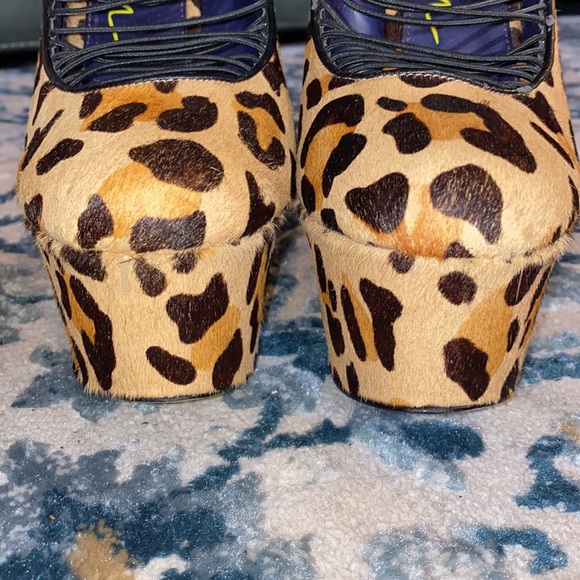 Animal Print Platform Heel’s by London Trash - Picture 5 of 8